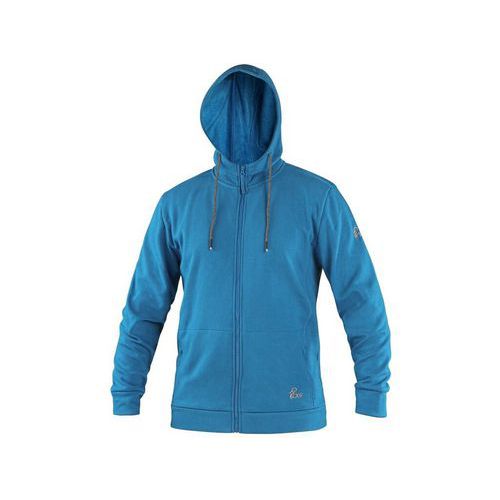 Bluza CXS HARRISON, męska, średni niebieski - Bluza CXS HARRISON męska, kolor średnioniebieski, rozmiar M
