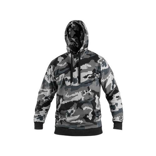 Bluza CXS ARYN męska, szaro-biała (kamuflaż) - Bluza CXS ARYN męska, szaro-biała (kamuflaż), rozmiar L