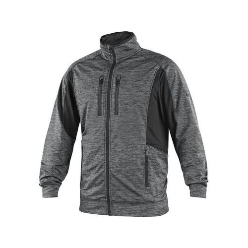 Bluza CXS LEONIS męska, szaro-czarna - Bluza CXS LEONIS męska, szaro-czarna, rozmiar M