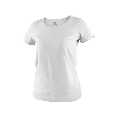 Koszulka CXS EMILY, damska, krótki rękaw, biała - Koszulka CXS EMILY, damska, krótki rękaw, biała, rozmiar 2XL