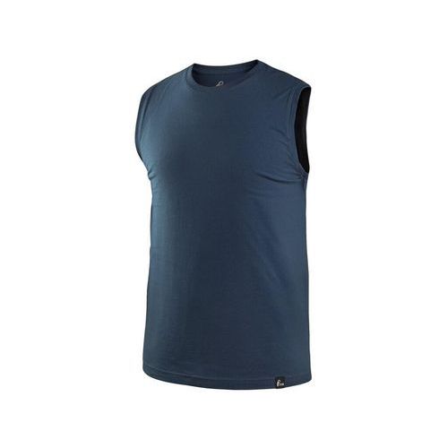 CXS RICHARD top bez rękawów, męski, ciemnoniebieski - Koszulka bez rękawów CXS RICHARD, męska, ciemnoniebieska, rozmiar S