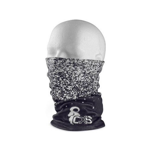 Wielofunkcyjny szalik CXS TOBY, zimowy, dziecięcy, 23x33cm, czarno-biały - Chusta wielofunkcyjna CXS TOBY, zimowa, dziecięca, 23x33cm, czarno-biała