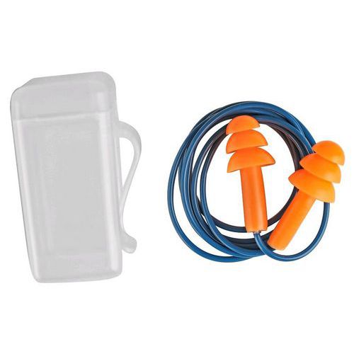 Zatyczki do uszu CXS CortiX EP-06TC, sznurek + etui - Zatyczki do uszu CXS CortiX EP-06TC, kabel + etui