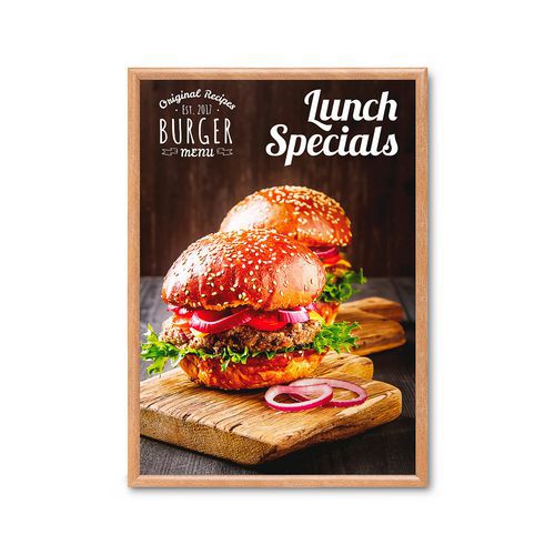 Zapięcie narożnikowe ostre 25 mm profil drewniany dekoracyjny - Profil drewniany Clapper ostry narożnik 25 mm, dekor, A1