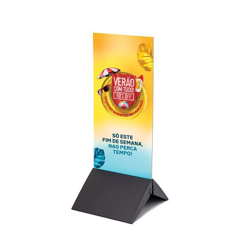 Panelbase Aluminium Black, czarna podstawa do paneli reklamowych drukowanych - Panelbase Aluminium Black, czarna podstawa do paneli reklamowych drukow