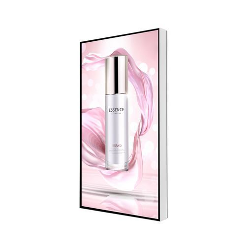 Cyfrowy panel wiszący Smart Line z monitorem Samsung 43 - Cyfrowy panel wiszący Smart Line z monitorem Samsung 43", biały