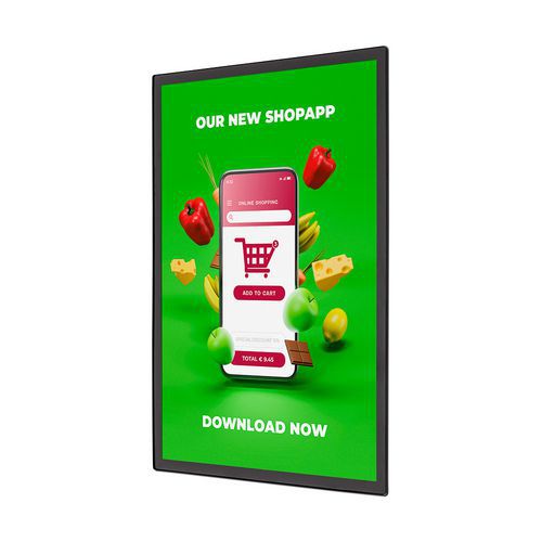 Magnetyczna ramka na plakat Slim - Magnetyczna rama plakatowa Slim czarna, A1