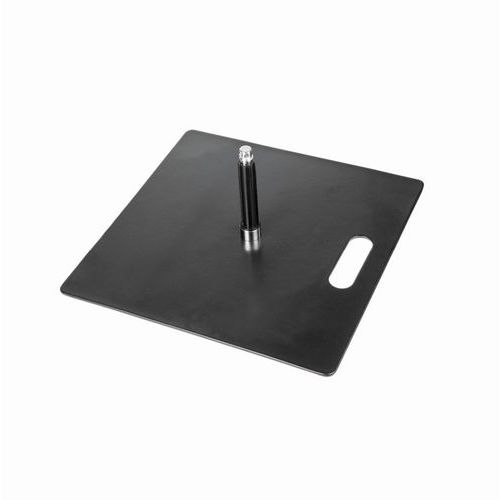 Podstawa stalowa do flag z mocowaniem obrotowym 25 mm - Podstawa stalowa do flag z mocowaniem obrotowym 25 mm, 6 kg