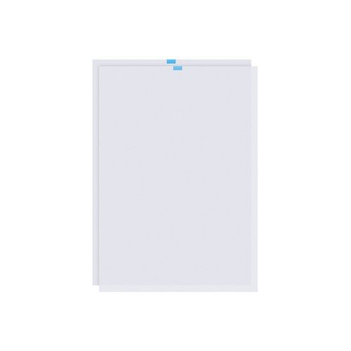 Zestaw 2 zapasowych folii ochronnych do desek okapowych i ram A - Zestaw 2 folii wymiennych do desek i ram A, 70x100