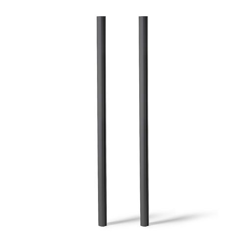 Nogi do gablot SCT i SCL, przeznaczone do zabetonowania w gruncie - Nogi do gablot SCT i SCL, przeznaczone do wmurowania w podłoże, antracyt