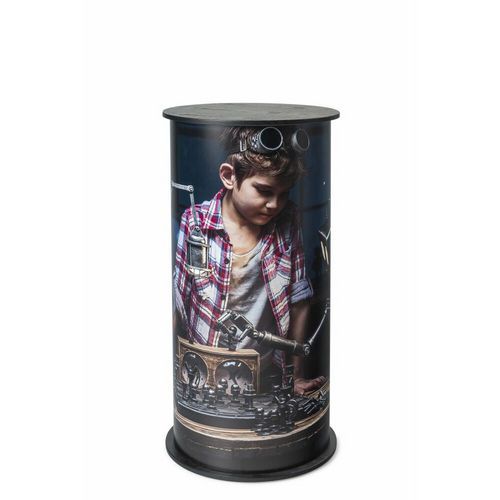 Promostolek Professional Round Black