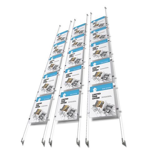 Zestaw kieszeni na kable i ulotki APPENDO - Zestaw kieszeni na liny i ulotki APPENDO