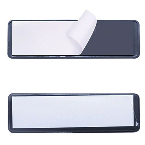 Tabliczki informacyjne na regały Manutan Expert, samoprzylepne, 100 x 30 mm, 100 szt. - Tabliczki informacyjne na regały Manutan Expert, samoprzylepne
