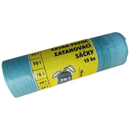 Worki na śmieci, 70 l, 15 szt.