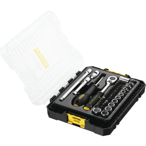 Zestaw Gola 1/4 Stackbox Fatmax, 48 szt. - Zestaw Gola 1/4" Stackbox Fatmax, 48 szt.