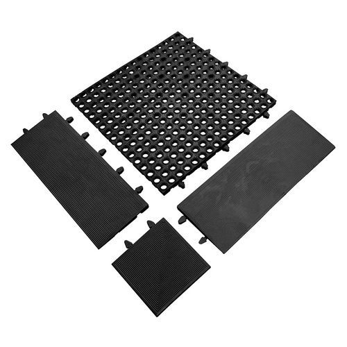 Antypoślizgowa mata Deck, naroże, 4 szt. - Antypoślizgowa mata Deck, naroże, 4 szt., czarna