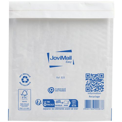 Koperty mailingowe wykonane z folii bąbelkowej, 100 szt - Koperty mailingowe z folii bąbelkowej 220 x 260 mm, 100 szt.