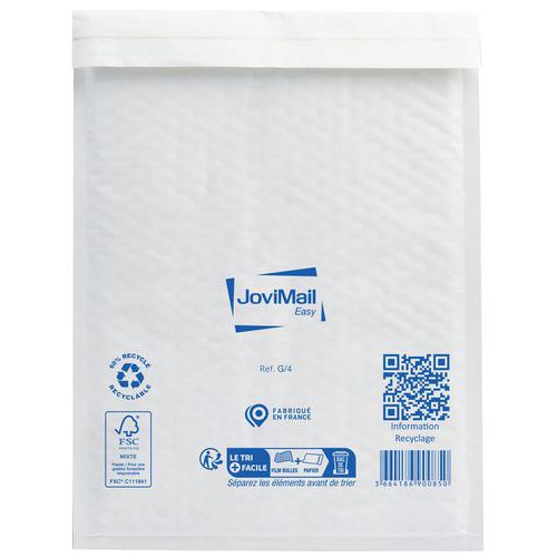 Koperty mailingowe wykonane z folii bąbelkowej, 100 szt - Koperty mailingowe z folii bąbelkowej 240 x 330 mm, 100 szt.
