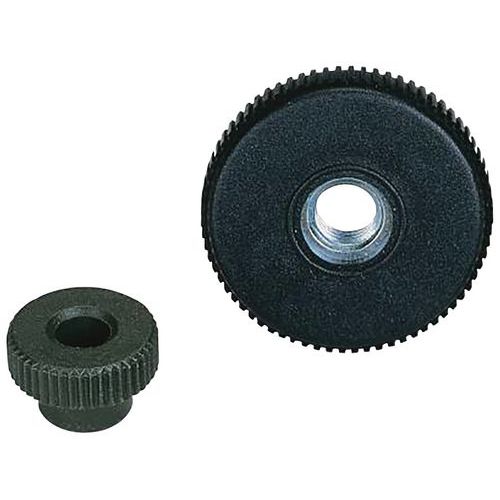 Guziki poliamidowe do butonierki, średnica 20 - 25 mm - Gałka poliamidowa Boutet, średnica 20 mm, wkładka stalowa M6