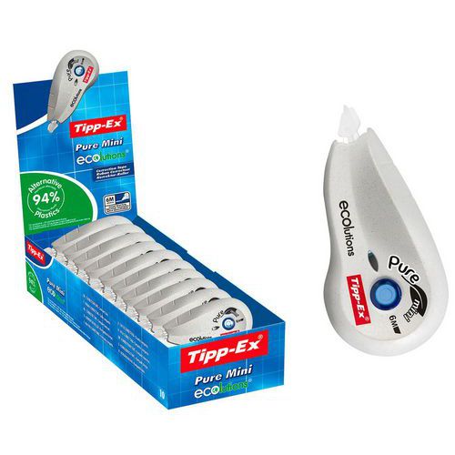 Tipp-Ex Pure Mini 6 mx 5 mm korektory - BIC - Tipp-Ex Pure Mini 6 mx 5 mm korektory w pisakach - BIC