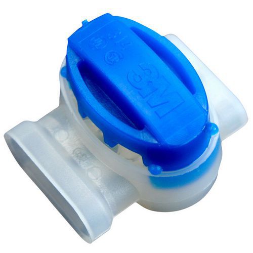 3M Scotchlok 314, wodoodporny łącznik z wycięciem, 50 szt. - Wodoodporny łącznik z wycięciem 3M Scotchlok 314, 50 szt.