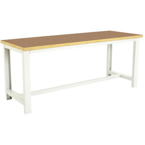 Stoły robocze Bott Cubio, fenol, szerokość 200 cm - Stół roboczy Bott Cubio, fenol, 90 x 200 cm