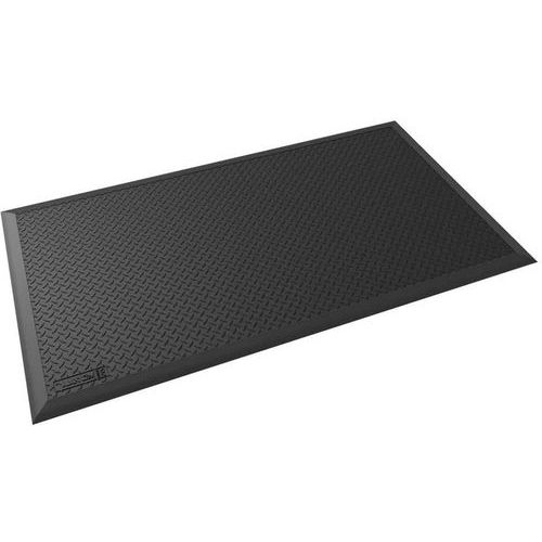 Antystatyczne maty przeciwzmęczeniowe, 163 cm - Antystatyczna mata przeciwzmęczeniowa, czarna, 102 x 163 cm
