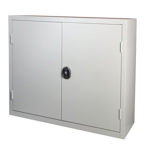 Metalowe szafy warsztatowe Acial, 102 x 120 x 43 – 50 cm - Metalowa szafa warsztatowa Acial, 102 x 120 x 43 cm, szara/szara