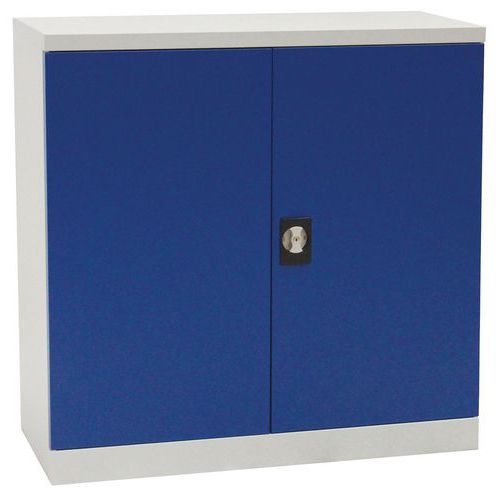 Szafa warsztatowa na narzędzia Manutan Expert, 100 x 100 x 45 cm - Szafa warsztatowa na narzędzia Manutan Expert, 100 x 100 x 45 cm, z 2 szufladami