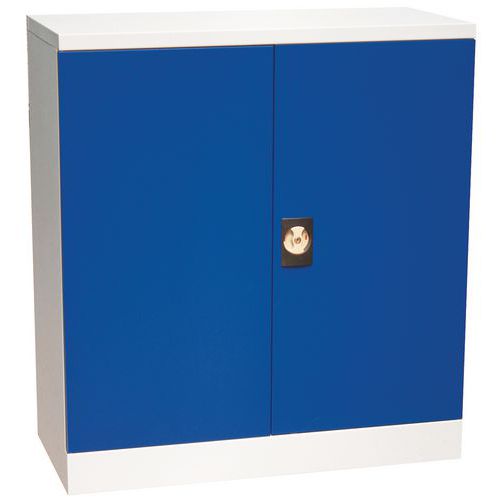 Zamykane na klucz szafki na narzędzia, niskie Manutan Expert - Zamykana na klucz szafka narzędziowa Manutan Expert, niska, 1000 x 915 x 420 mm
