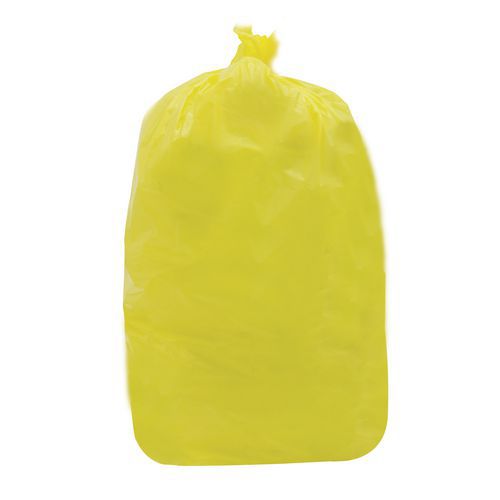 Worki na śmieci 120 l, 35 mic, 200 szt - Worki na śmieci 120 l, 35 mic, 200 szt., żółte