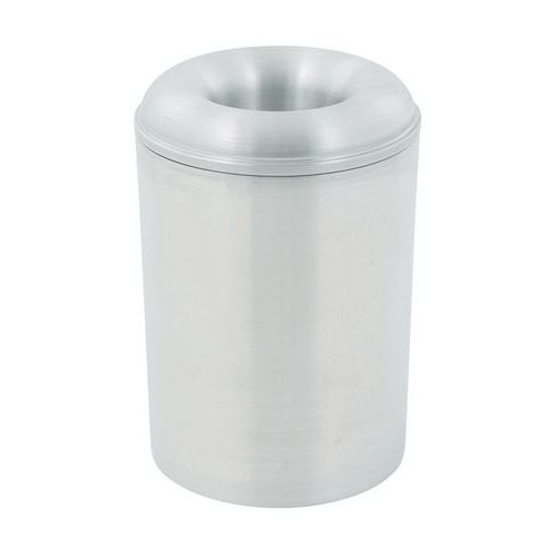 Ognioodporny aluminiowy kosz na papier 13 l i 20 l – Vepabins - Aluminiowy ognioodporny kosz na papier 13 L