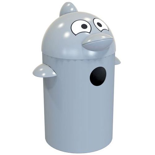 Dauphin Buddy 55 l – Vepabins - Kosz delfin Buddy 55 l szary