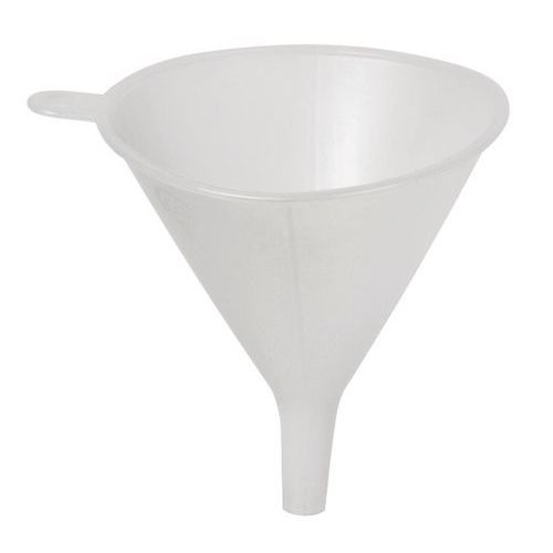 Lejek o średnicy 10,5 cm – Vepabins - Lejek z filtrem o średnicy 10,5 cm biały