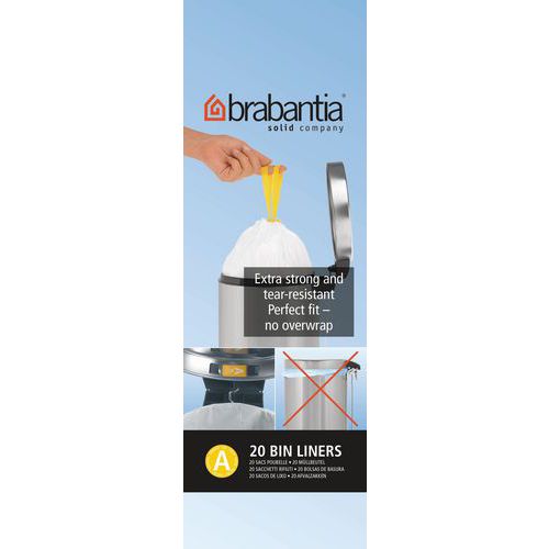 Worki 3 l (A)_Brabantia - Worki 3 l (A) białe