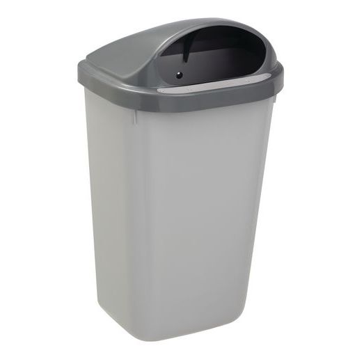 Plastikowy wiszący kosz na śmieci na zewnątrz - Plastikowy wiszący kosz na śmieci zewnętrzny o pojemności 50 l
