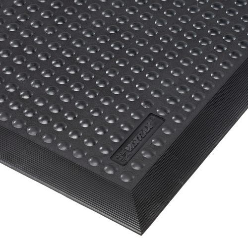Antystatyczne maty przeciwzmęczeniowe Skystep™ z powierzchnią bąbelkową, czarne - Mata antystatyczna przeciwzmęczeniowa Skystep™ z powierzchnią bąbelk
