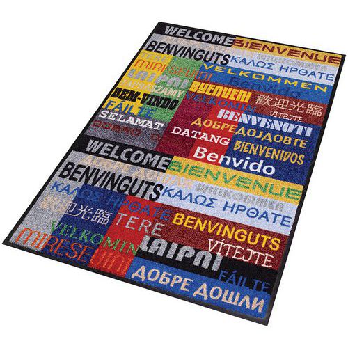 Maty do czyszczenia wnętrz Déco Design™ New Welcome - Mata do czyszczenia wnętrz Déco Design™ New Welcome, 90 x 120 cm