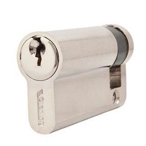Prosta wkładka cylindryczna Euro - Nikiel - Pojedyncza wkładka cylindryczna Euro - Nikiel, 35 x 46 mm