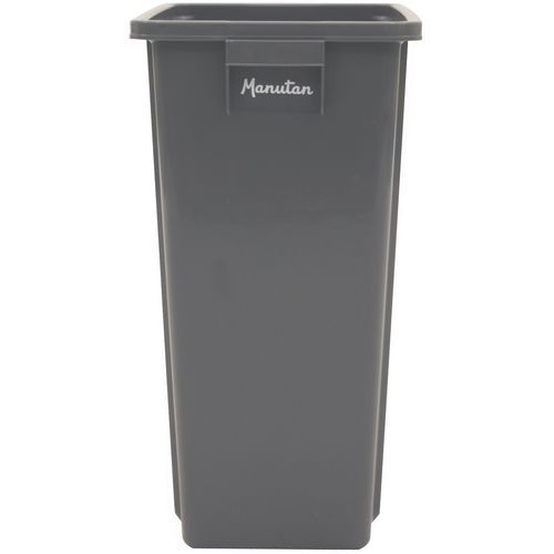 Plastikowy kosz na śmieci segregowane Manutan Expert, pojemność 60 l Plastikowy kosz na śmieci segregowane Manutan Expert, pojemność 60 l