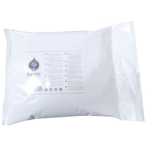 Sorbent sypki Ikasorb 1030, pojemność wchłaniania 3,9 l, opakowanie 5 kg