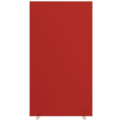 Dwustronne ekrany tekstylne EasyScreen - Dwustronny ekran tekstylny EasyScreen 94 x 174 cm, kolor czerwony