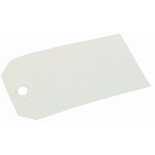 Przywieszki papierowe Swing Tag, 1000 szt - Zawieszka papierowa, 51 x 100 mm, biała, 1000 szt