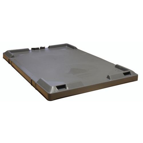 Osłona z tworzywa sztucznego 614 x 412 mm - Pokrywa plastikowa do pojemników 600 x 400 mm