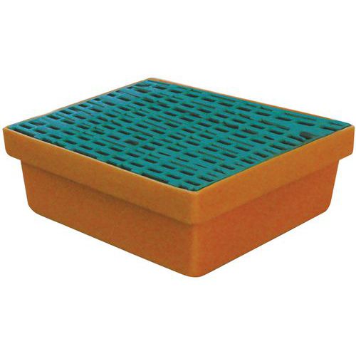 Plastikowe wanny ociekowe Manutan Expert, pojemność 10 – 60 l
