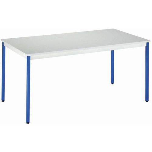 Stoły wielofunkcyjne Manutan Expert, 74 x 120 x 60 cm - Stół wielofunkcyjny Manutan Expert, 74 x 120 x 60 cm, szary/niebieski
