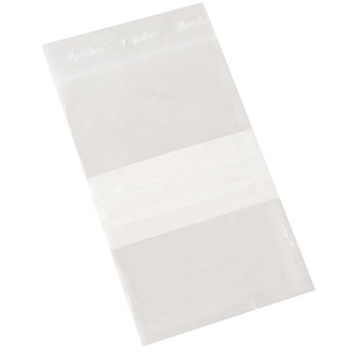 Torebki strunowe z miejscem na opis Manutan Expert, 280 x 220 mm, 1 000 szt.