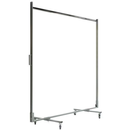 Wieszak mobilny wiszący, maks. nośność 40 kg - Wieszak mobilny liniowy, maks. nośność 40 kg