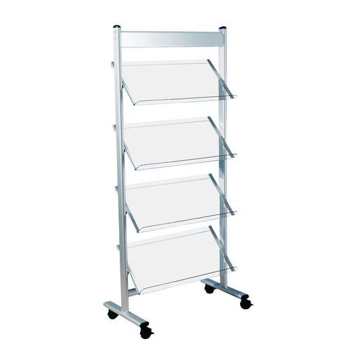 Stojaki na broszury Ecoline - Stojak na broszury Ecoline, 12 przegródek