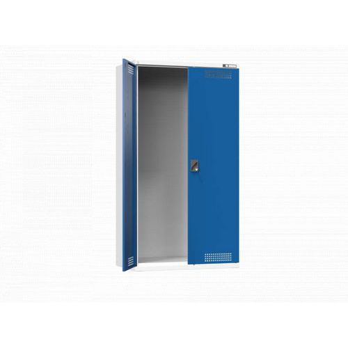 Szafki na płyny SK1, 1044 x 625 x 1950 mm - Szafki płynne SK1, 1044 x 625 x 1950 mm, szaro-ciemnoniebieski